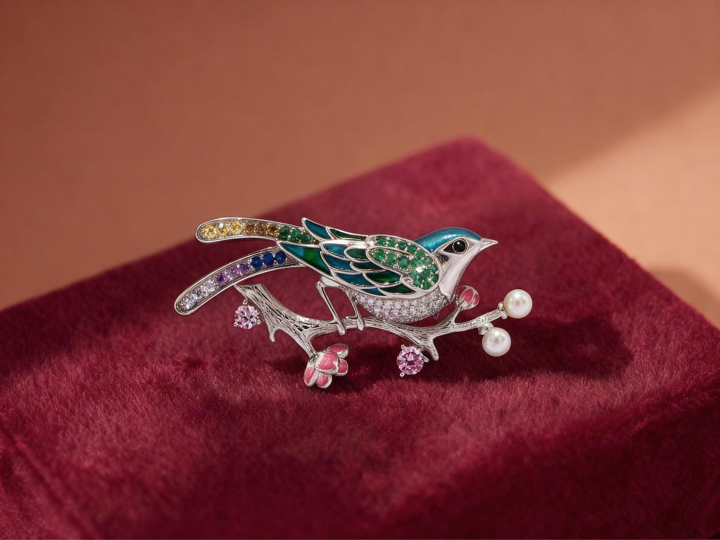 Hummingbird Brooches