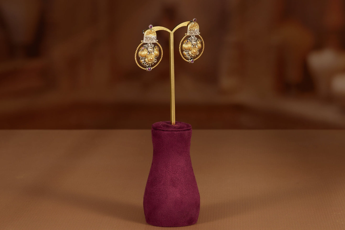 Tharakai Earrings