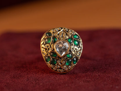 Peacock’s Gaze Ring