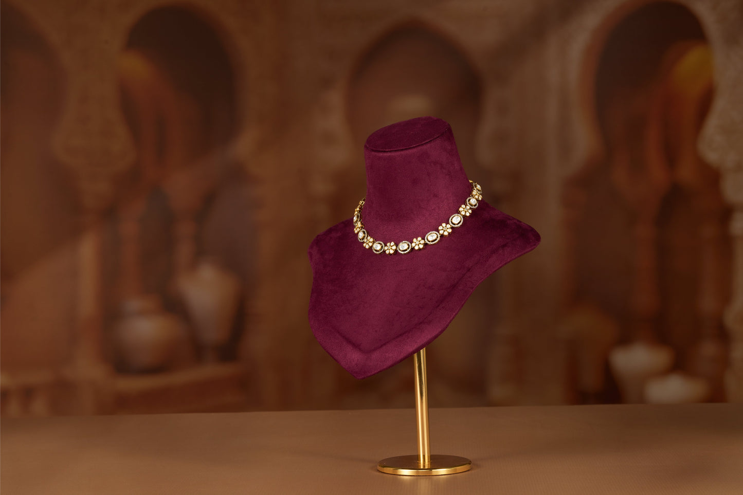Poonguzhal Necklace